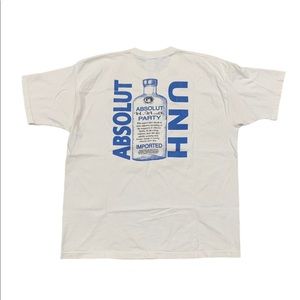 Absolut Vodka Vintage Tee
sz XL color White